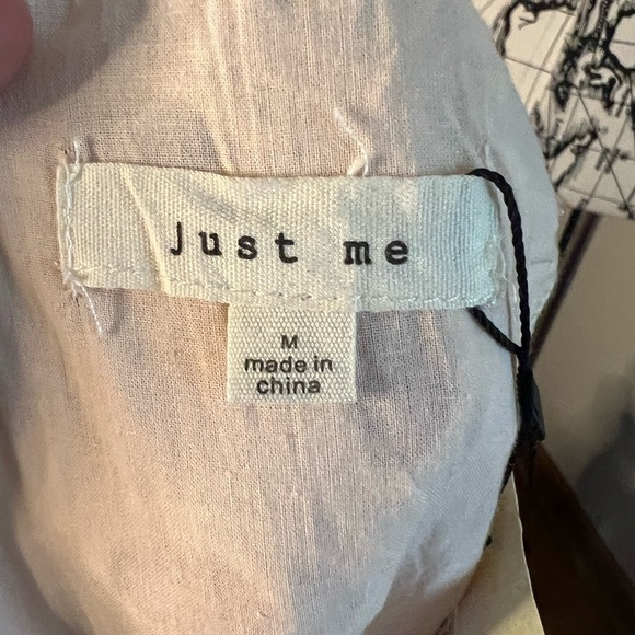 Just Me Pale Pink Gia Eyelet Dress NWT - Picture 8 of 11